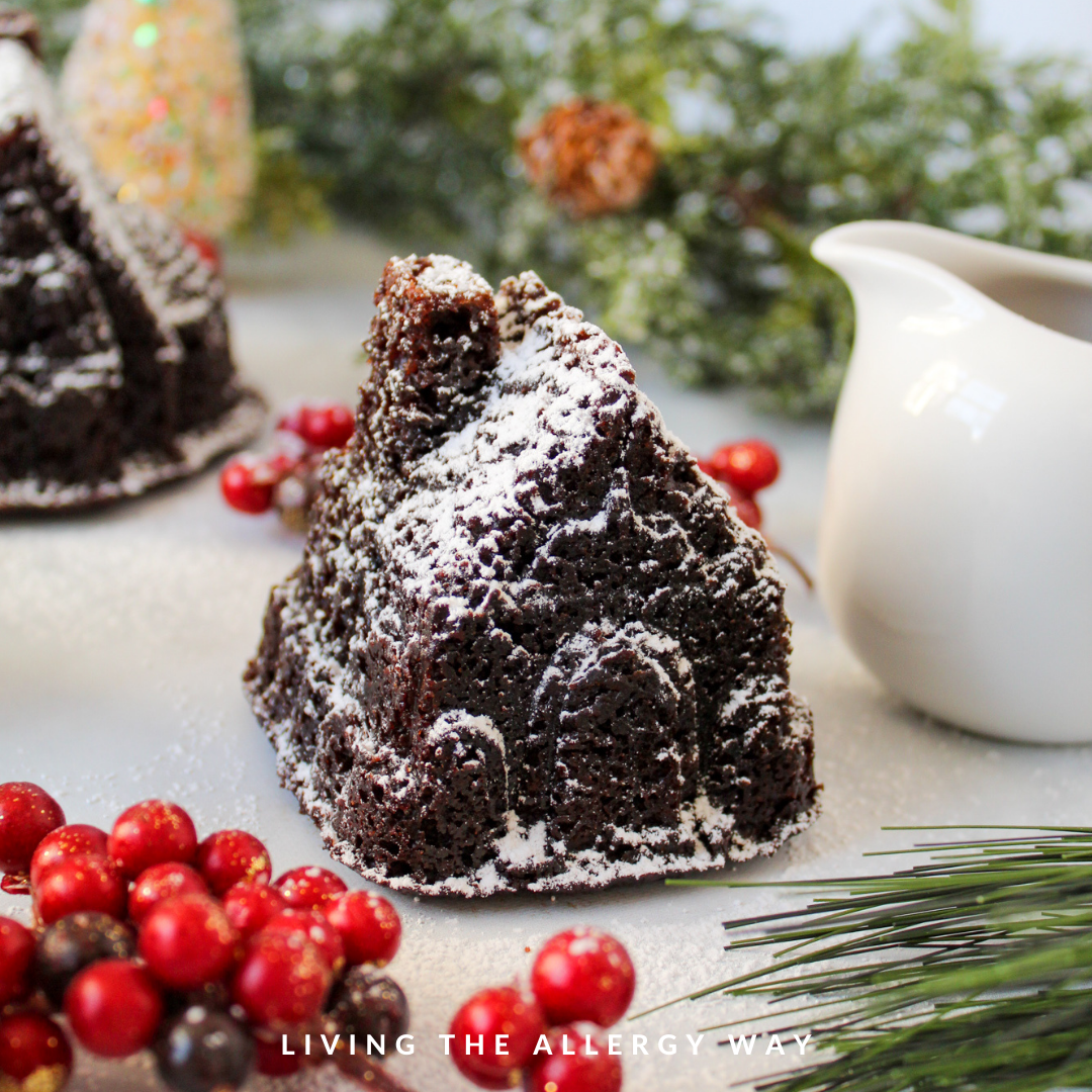 Vegan Sour Cream Bundt Cake » Living the Allergy Way